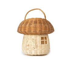 Rattan Mushroom Basket - Hazelnut Kids