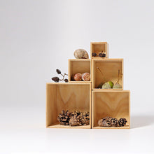 Grimm's Small Nesting Boxes Natural - Hazelnut Kids