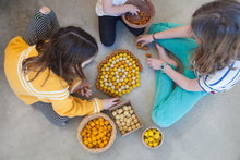 GRAPAT Wooden Mandala Set - Honeycomb - Hazelnut Kids