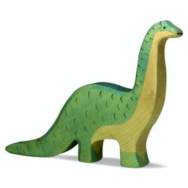 Holztiger Wooden Dinosaur - Brontosaurus - Hazelnut Kids