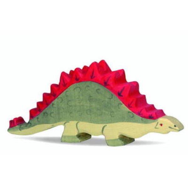 Holztiger Wooden Dinosaur - Stegosaurus - Hazelnut Kids