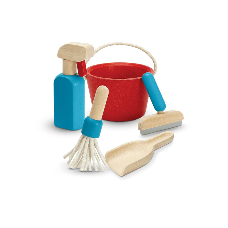 Plan Toys - Cleaning Set - Hazel Baby & Kids