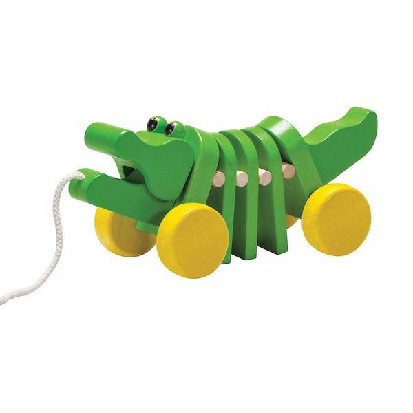 Plan Toys Dancing Alligator - original wood version - Hazelnut Kids