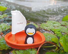 Plan Toys Sailing Boat - Penguin - Hazelnut Kids