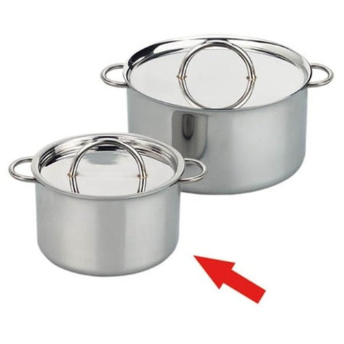 Stainless Steel Pot - 9cm - Hazelnut Kids