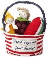 Under The Nile Organic Cotton Fruit Tote - Hazelnut Kids